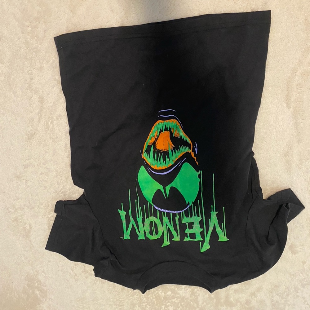 Marvel Black Tee with Green Graphic